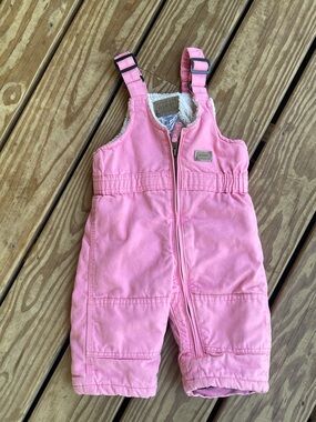 Infant girls pink 12 month coveralls insulated C.E. Schmidt workwear